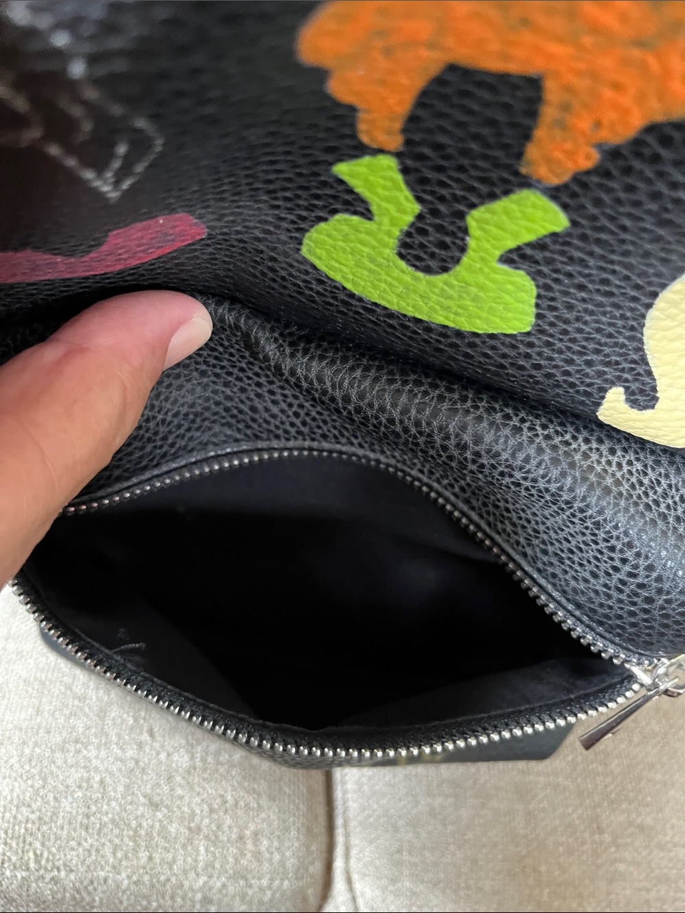 Hocus Pocus Black Mini Backpack with Witch Silhouettes - Picture 7 of 7